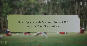 Beste Speelsters In Vrouwen Futsal 2025: Assists, Visie, Spelcontrole